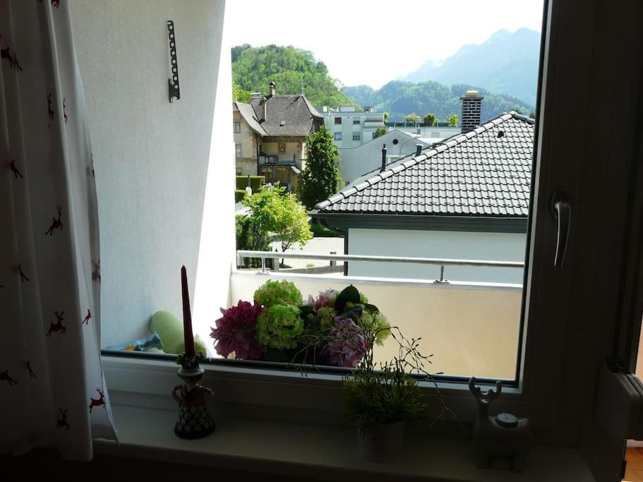 Kleine Feine Wohnung In Toplage Bludenz Esterno foto